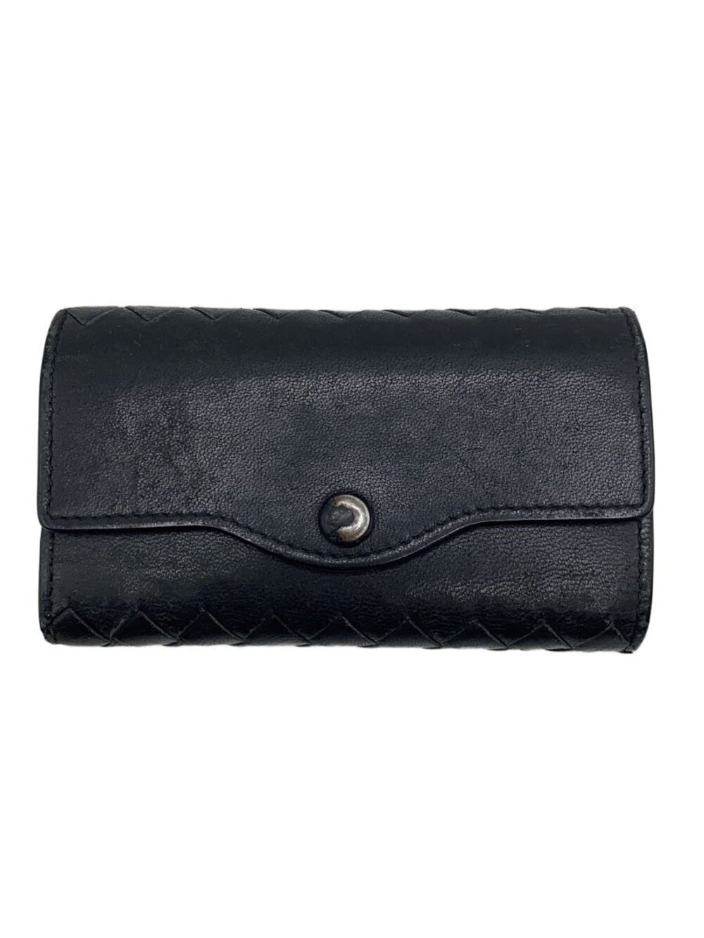BOTTEGA VENETA Key Case Wallet Black